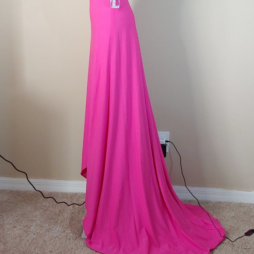 NWT Hi Low A-line Sexy Prom/Formal Gown by Excite - Picture 6 of 7
